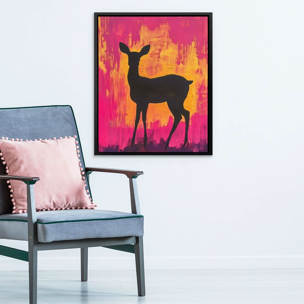 Quiet Meadow Watch - Large Canvas Print
