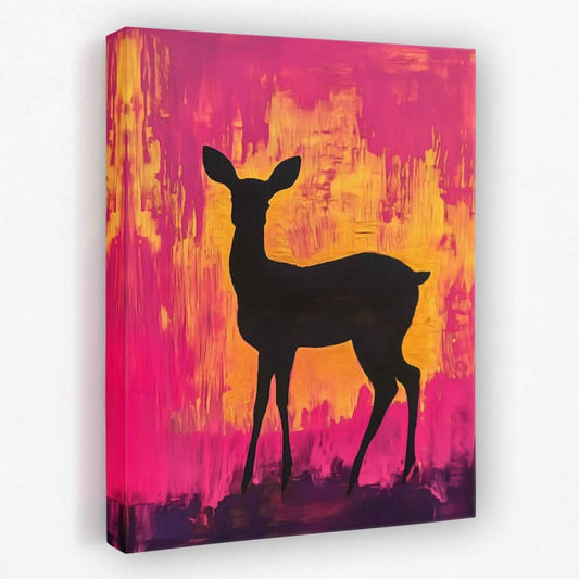Quiet Meadow Watch - Animals Canvas Wall Art