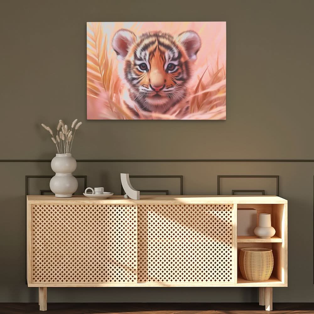 Quiet Paws - Animals Art for Hallway