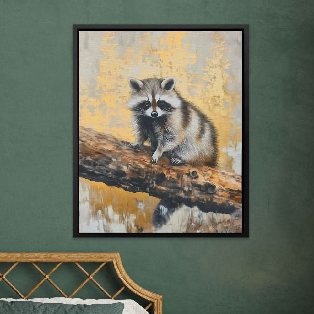 Raccoon Creek - Large Canvas Print