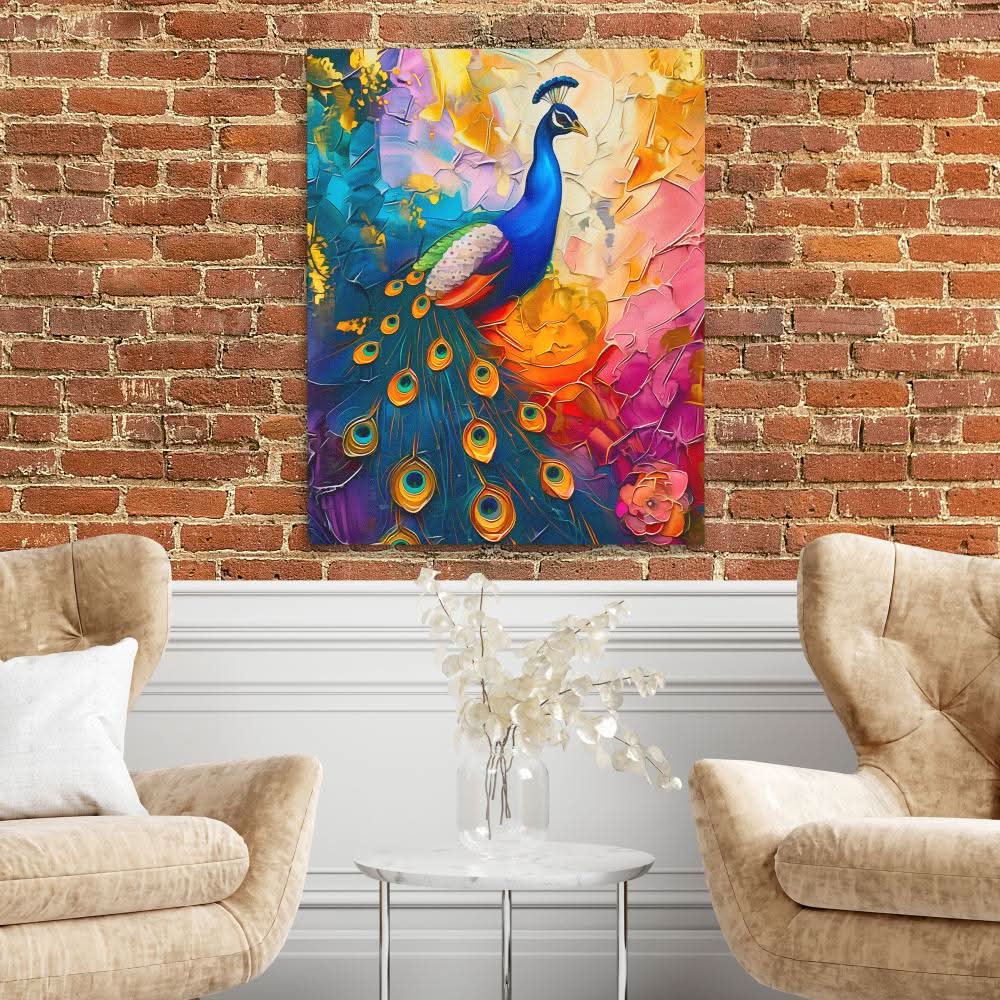 Radiant Realm - Animals Art for Dining Room