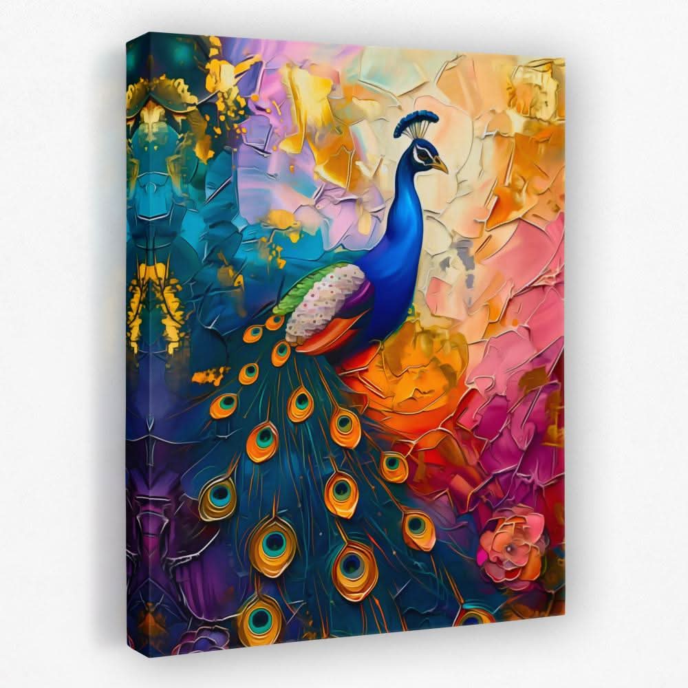 Radiant Realm - Animals Canvas Wall Art