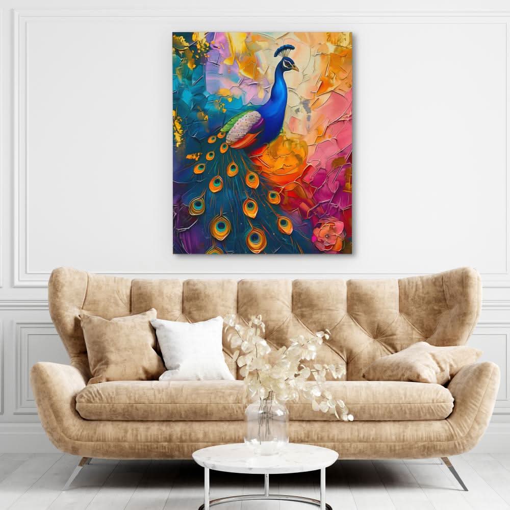 Radiant Realm - Large Canvas Print