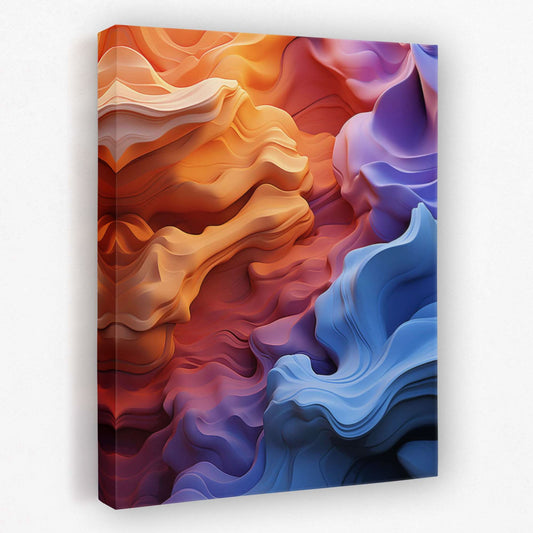 Rainbow Clay - Luxury Wall Art