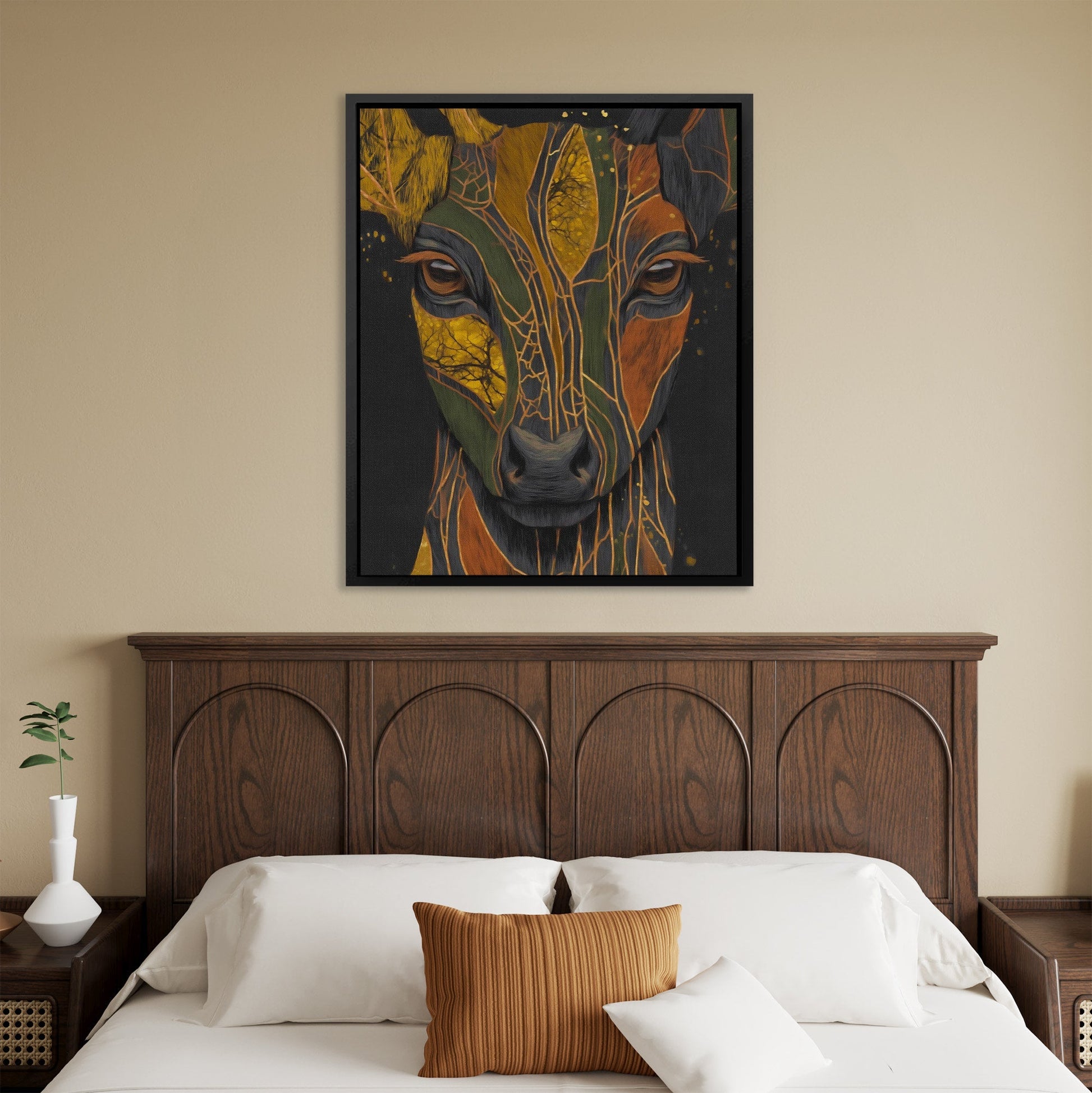 Ram's Cosmic Oracle - Luxury Wall Art