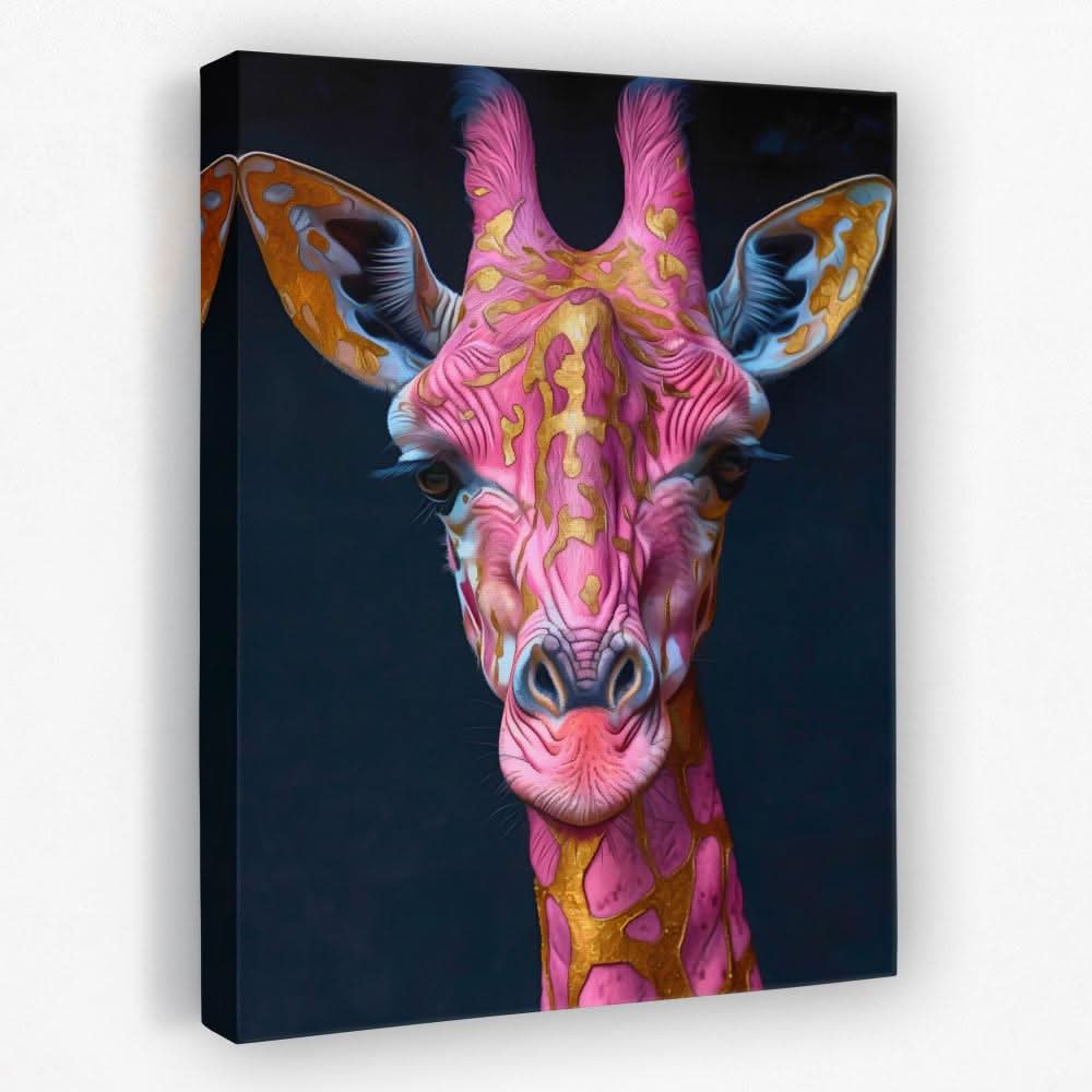 Rare Giraffe - Africa Canvas Wall Art