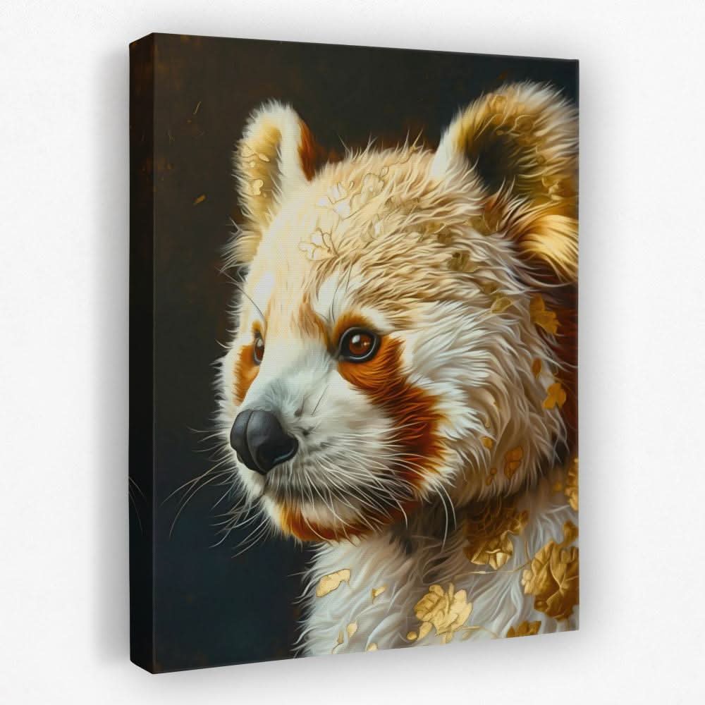 Red Panda Bliss - Animals Canvas Wall Art