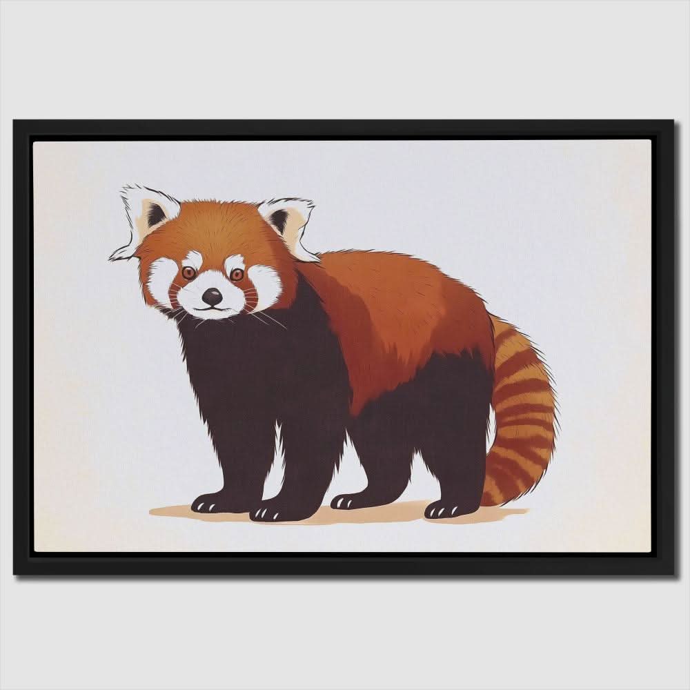 Red Panda Rogue - Animals Art for Bedroom