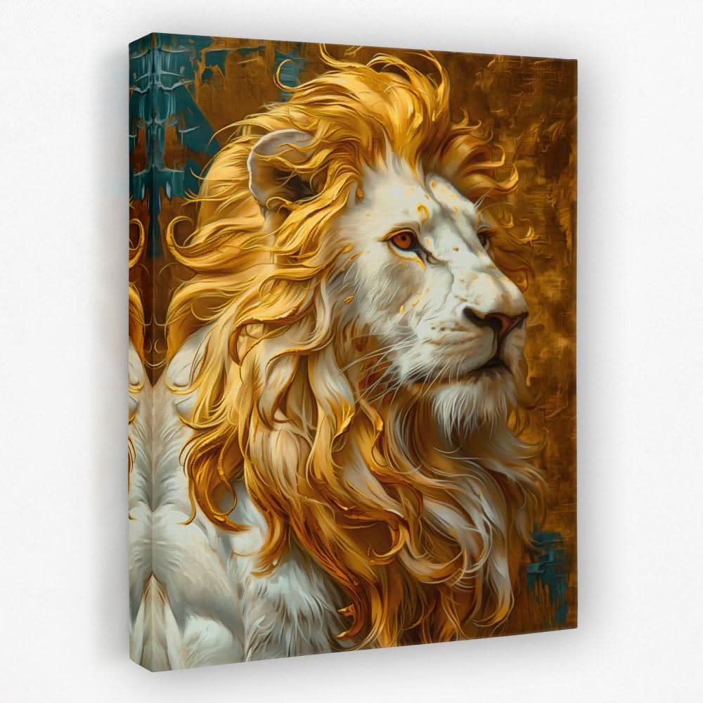 Regal Resilience - Animals Canvas Wall Art