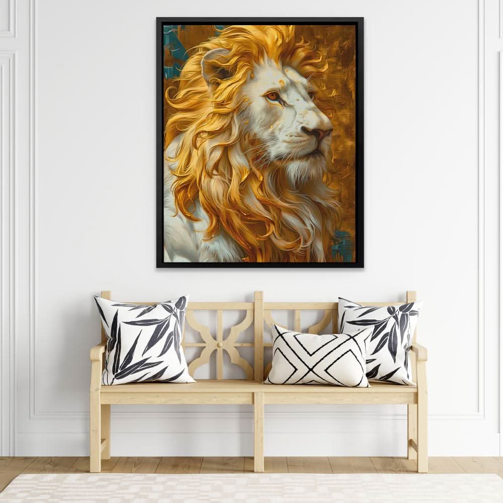 Regal Resilience - Large Modern Canvas Print