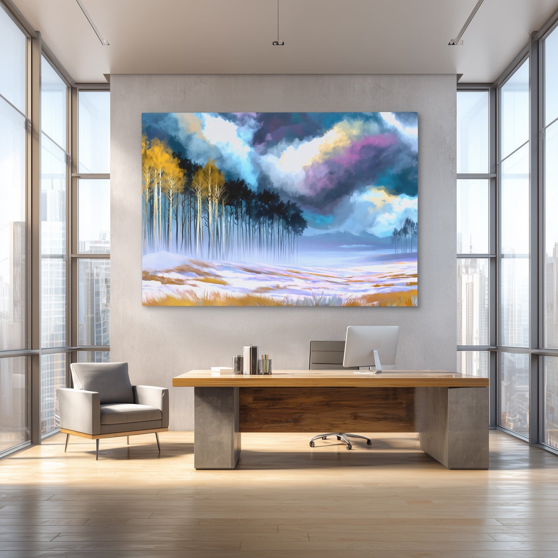 Rising Shadow - Luxury Wall Art