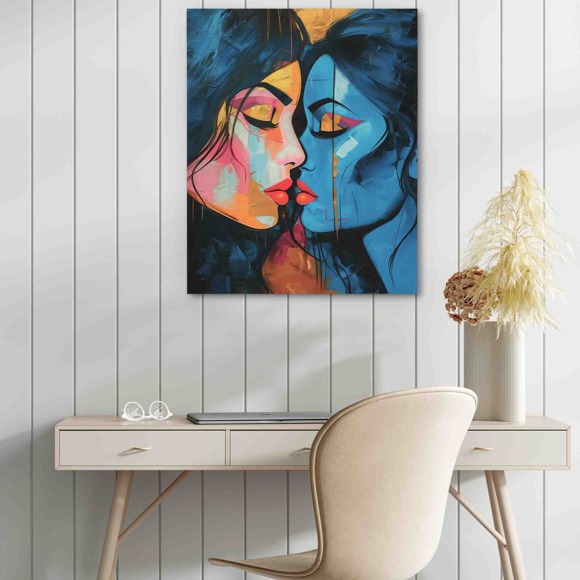 Romantic Mystery - Large Canvas Print