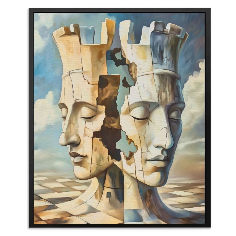 Rooks of Reflection - Architecture Art for Game Room