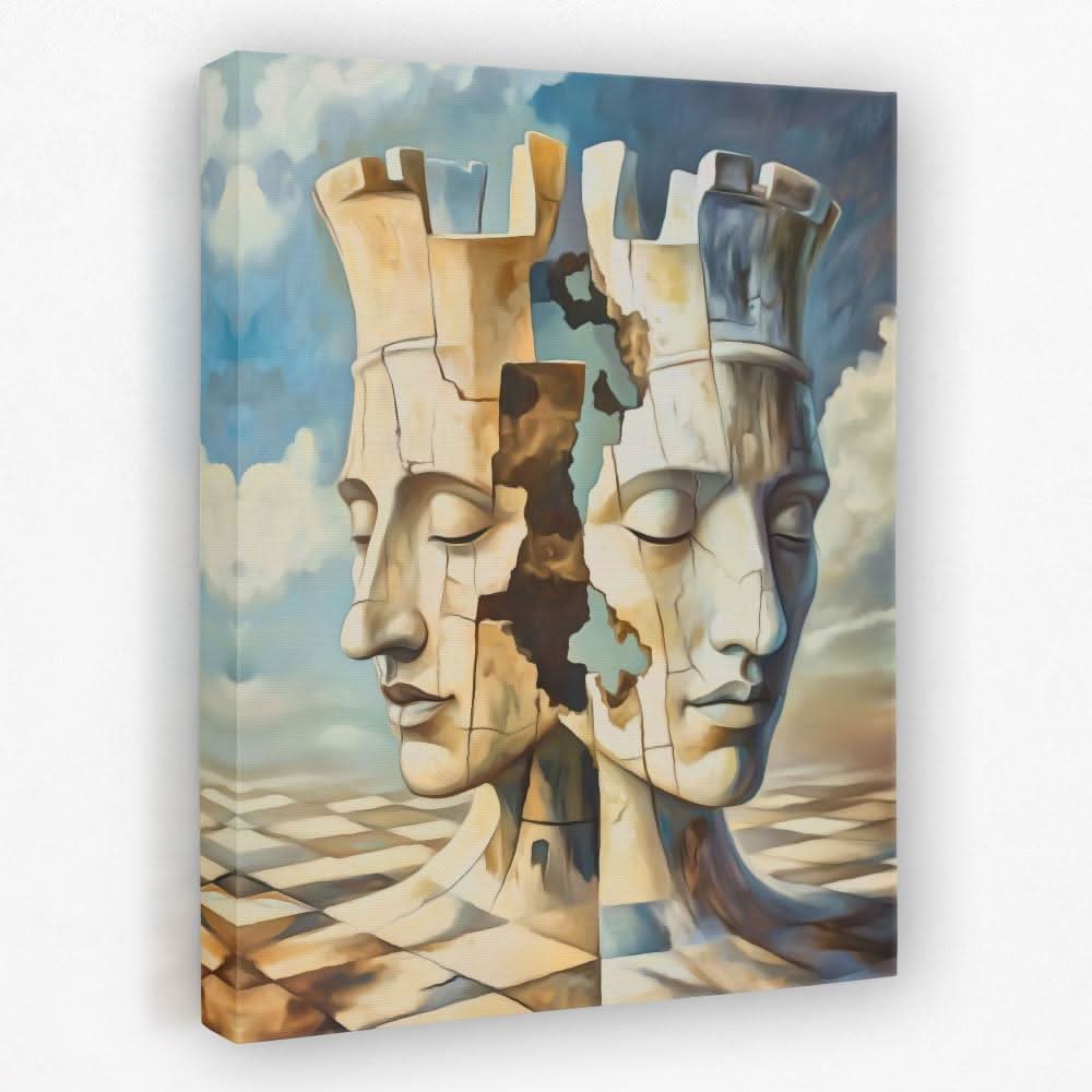Rooks of Reflection - Architecture Canvas Wall Art