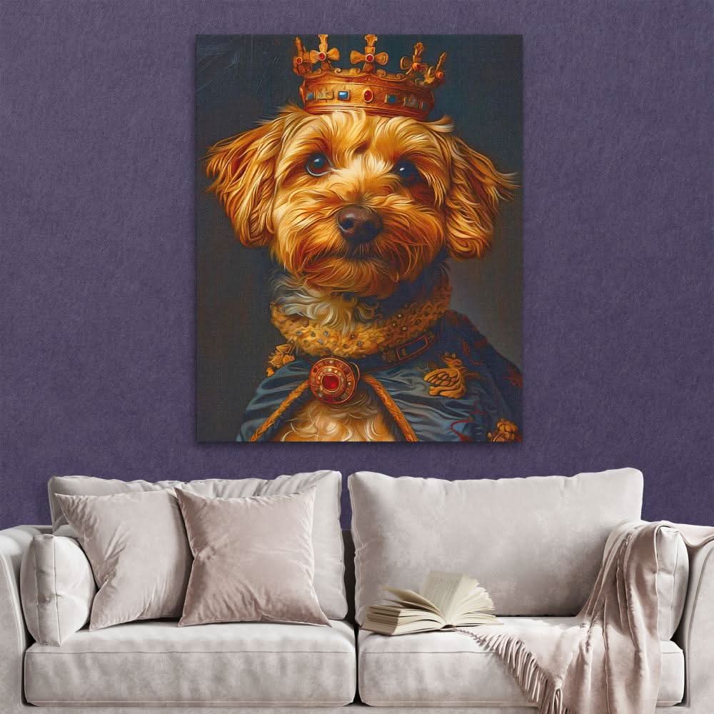 Royal Canine - Crown Canvas Print