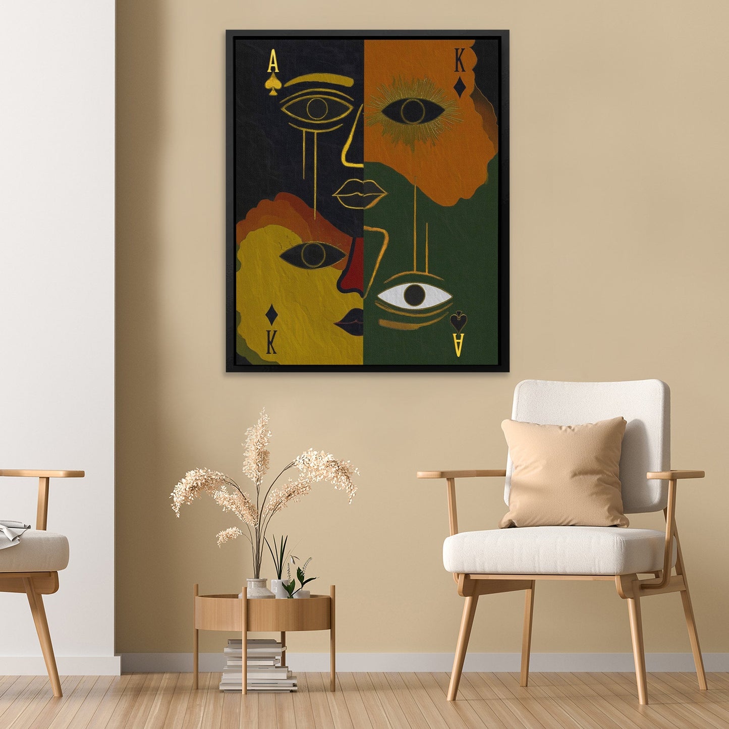 Royal Card Oracle - Luxury Wall Art