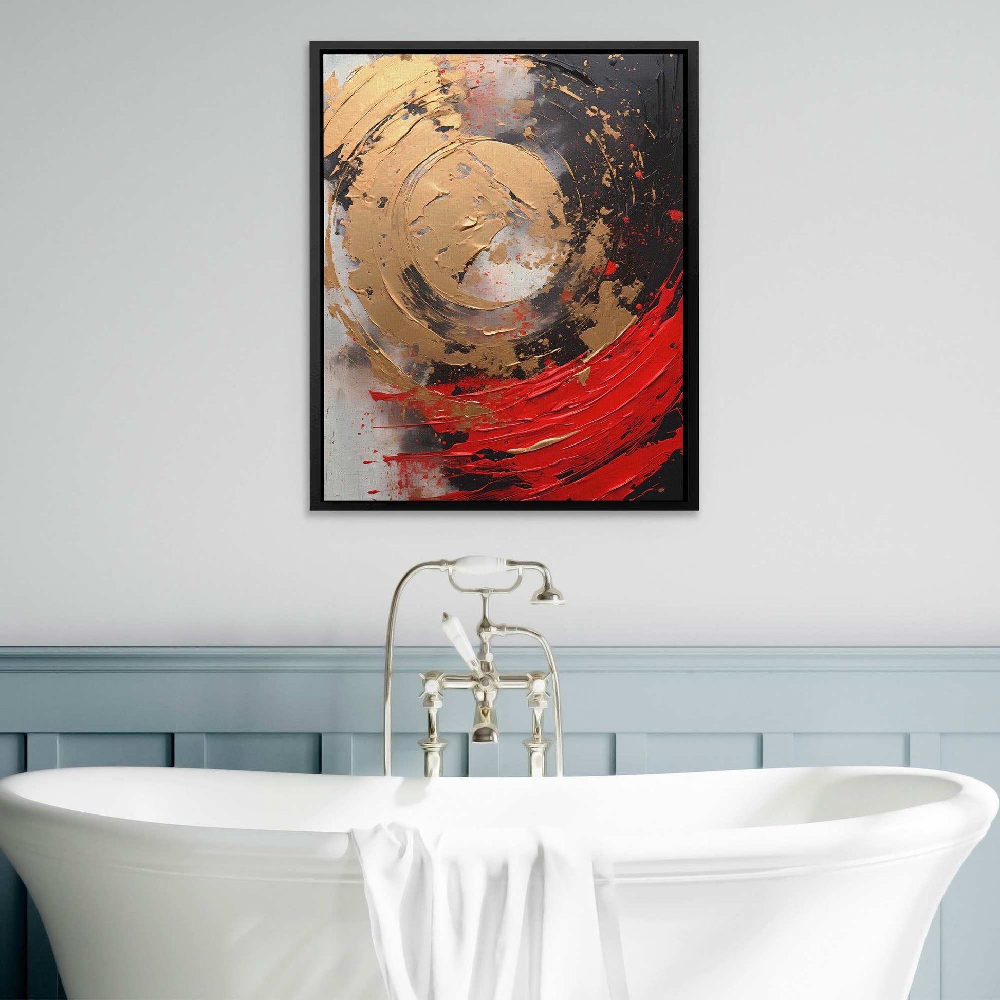 Ruby Essence - Luxury Wall Art