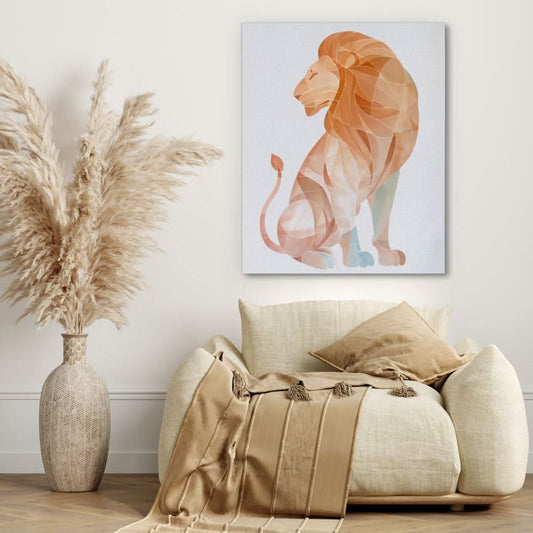 Sacred Awakening - Figurative Wall Art in Black Frame