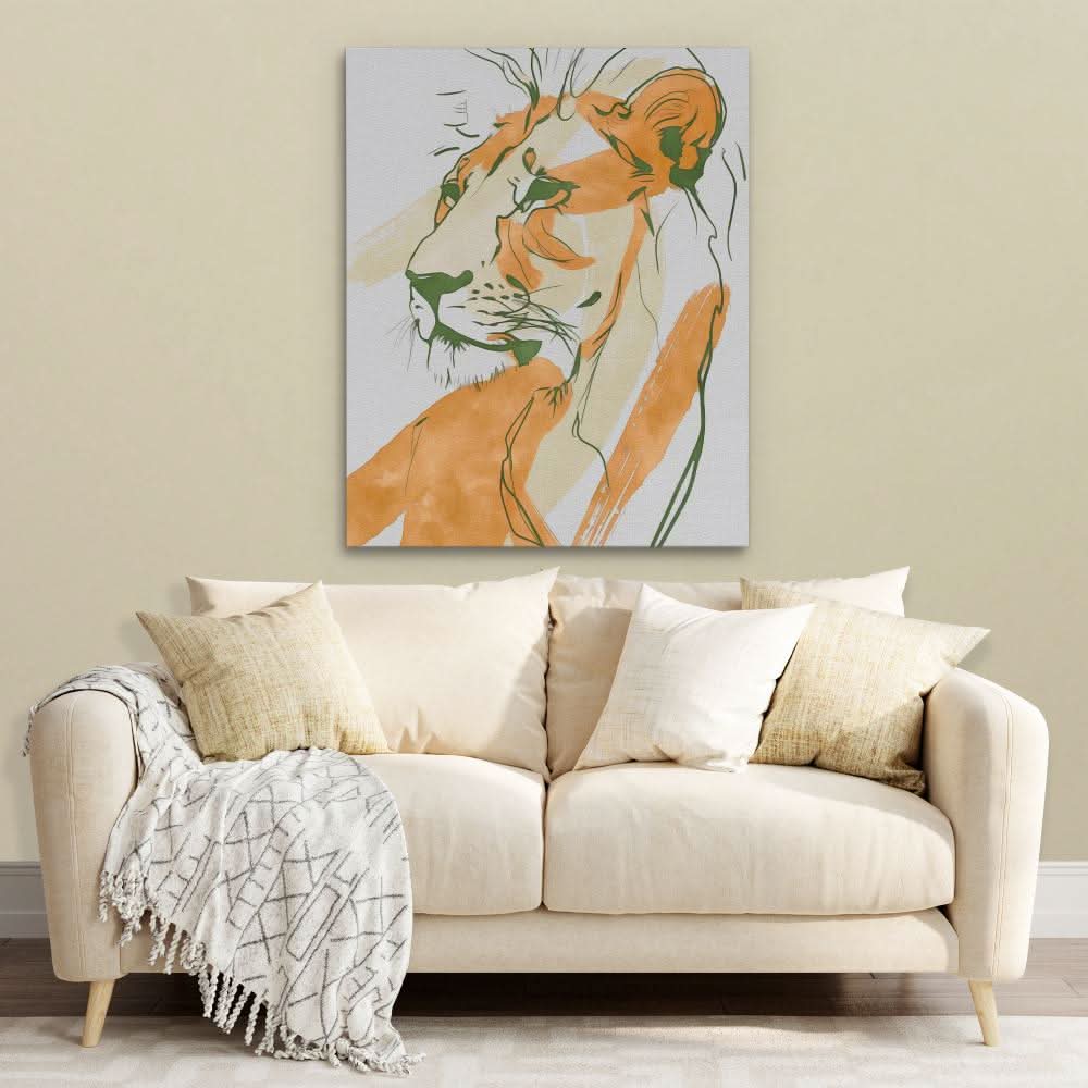 Sacred Solitude - Large Contemporary Canvas Print