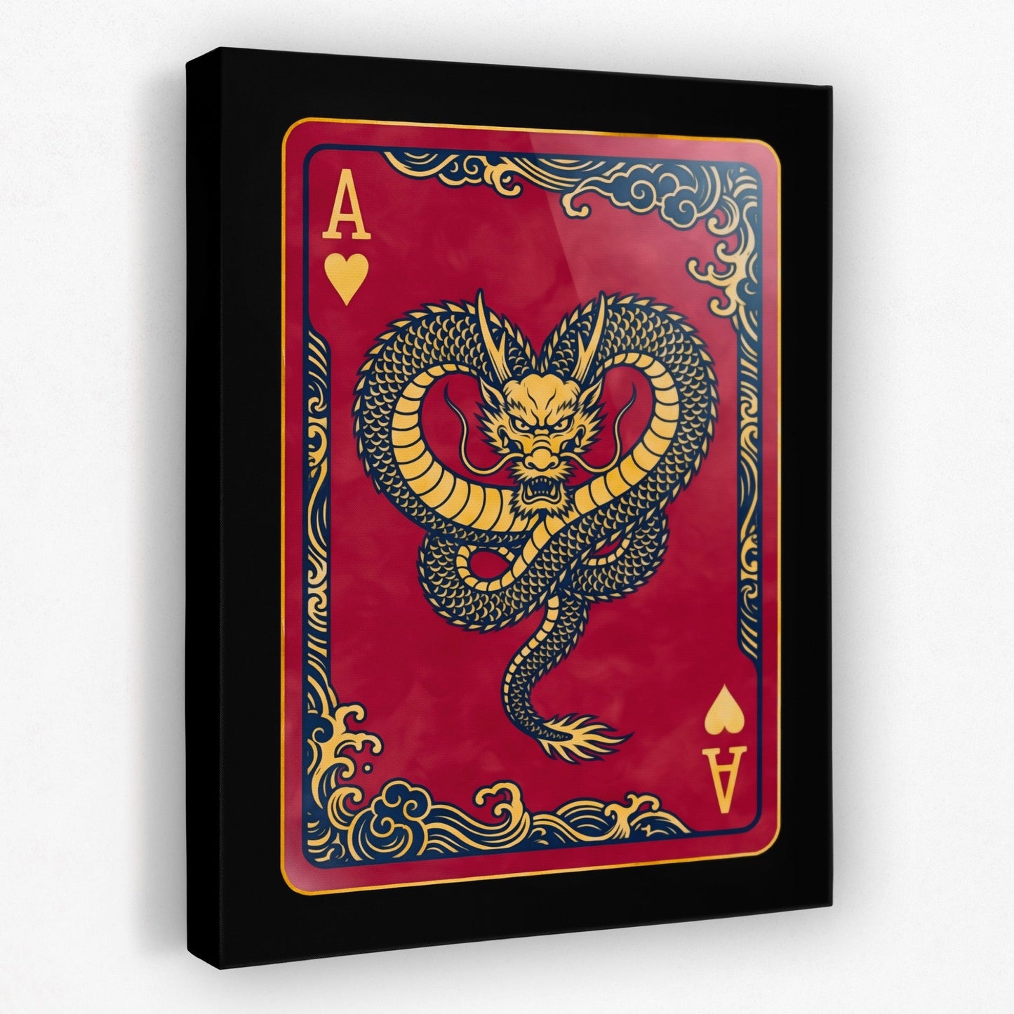 Samurai Ace Hearts Card