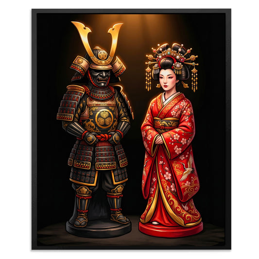Samurai Couple Chess