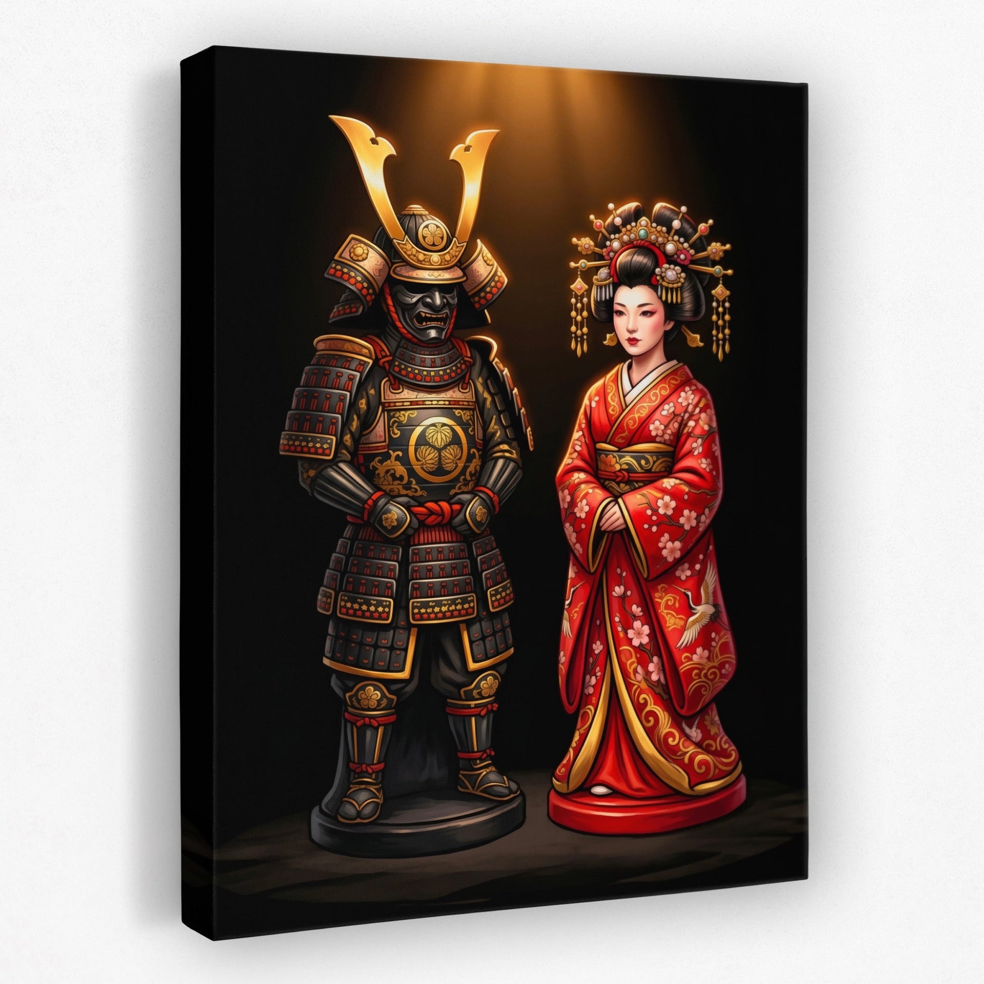 Samurai Couple Chess