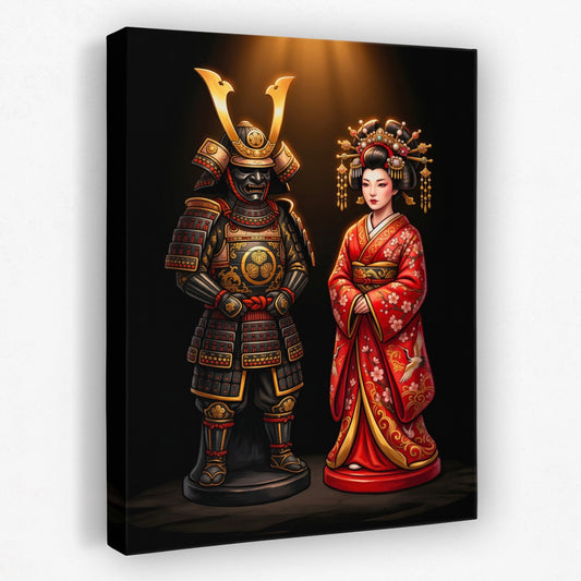 Samurai Couple Chess