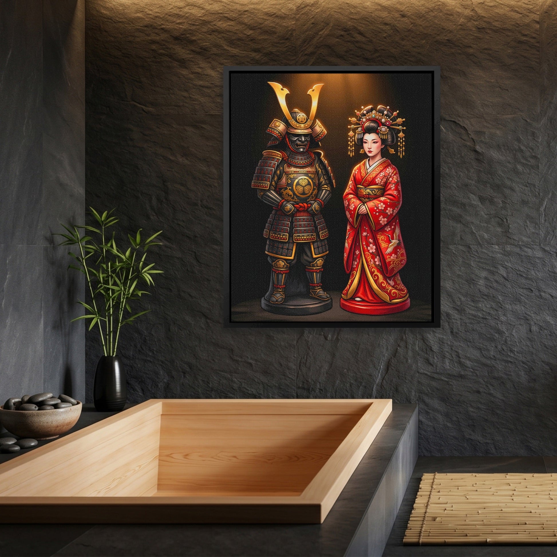 Samurai Couple Chess