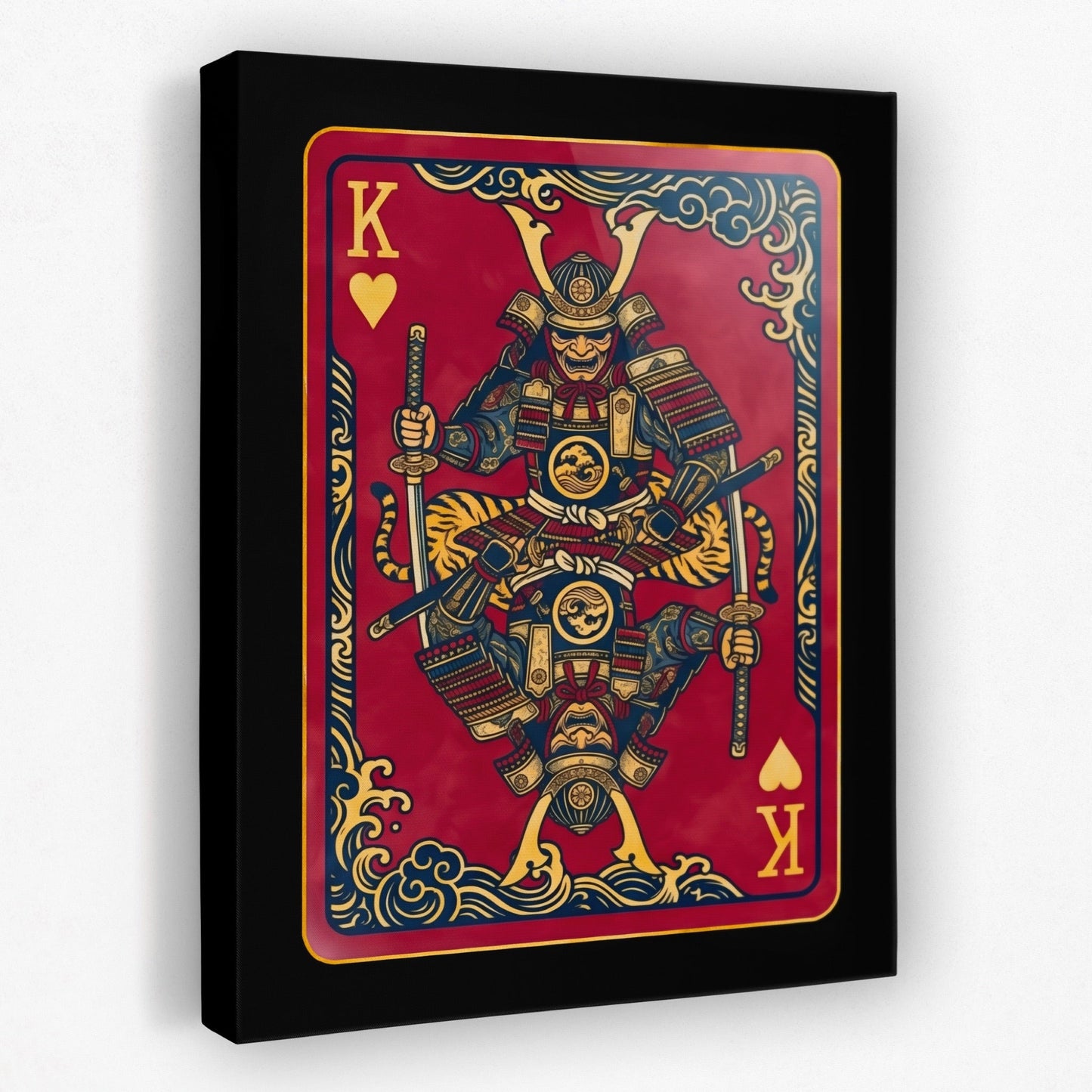 Samurai King Hearts Card