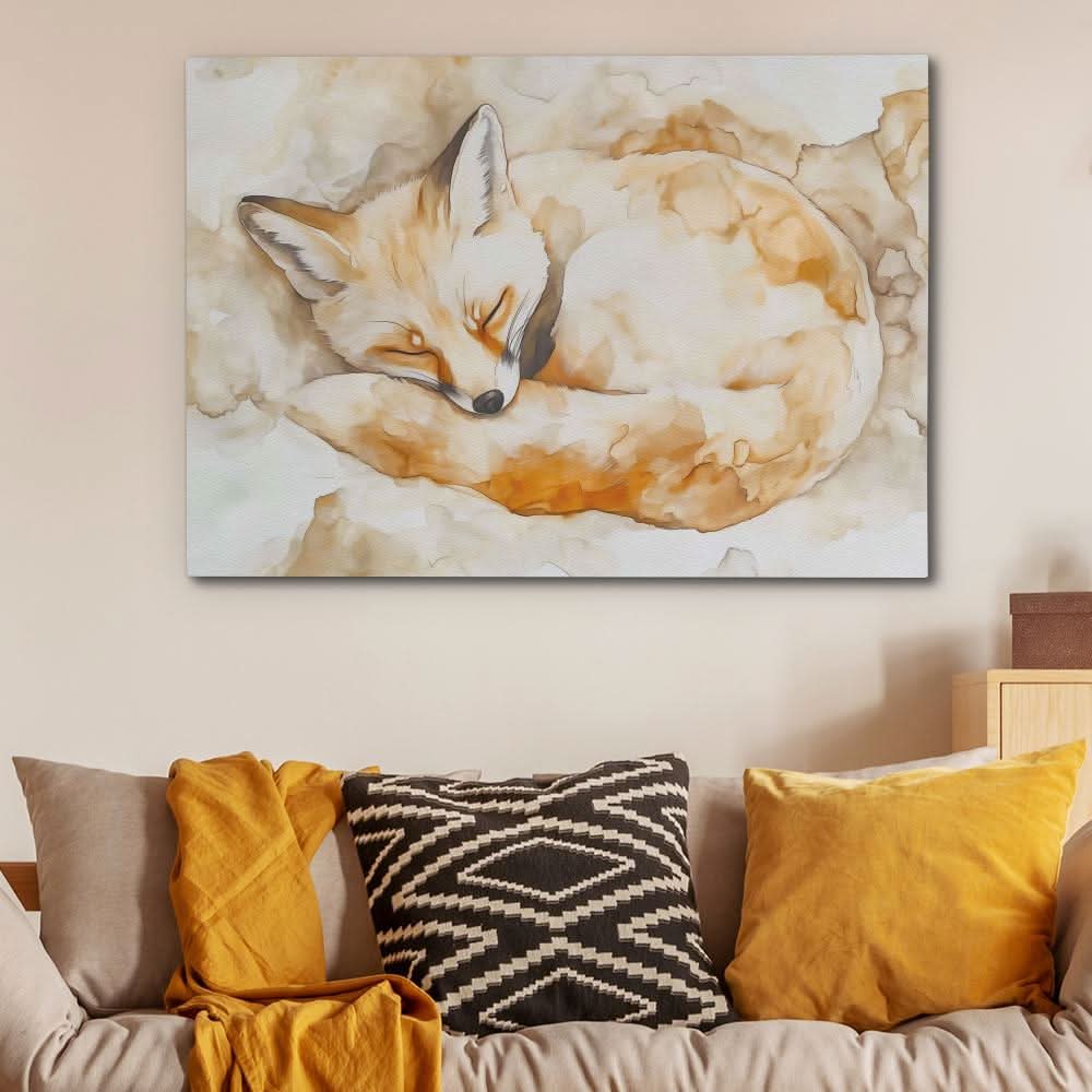 Sandy Fox - Animals Art for Bedroom