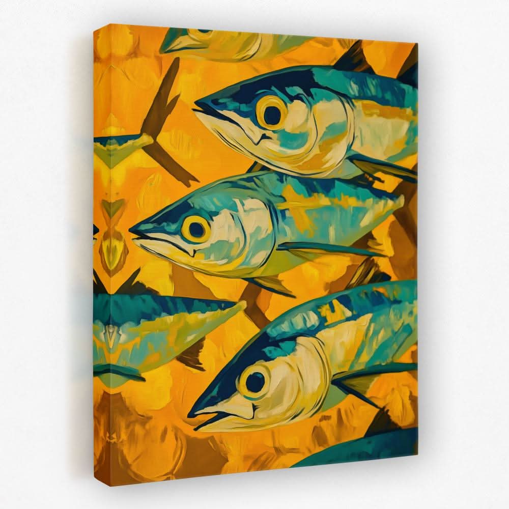School of Shine - Beach House Canvas Wall Art