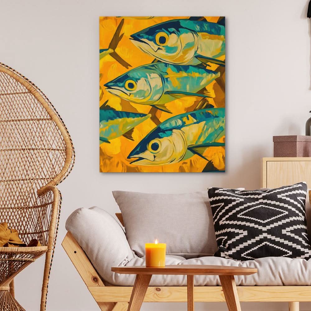 School of Shine - Wall Art in Black Frame