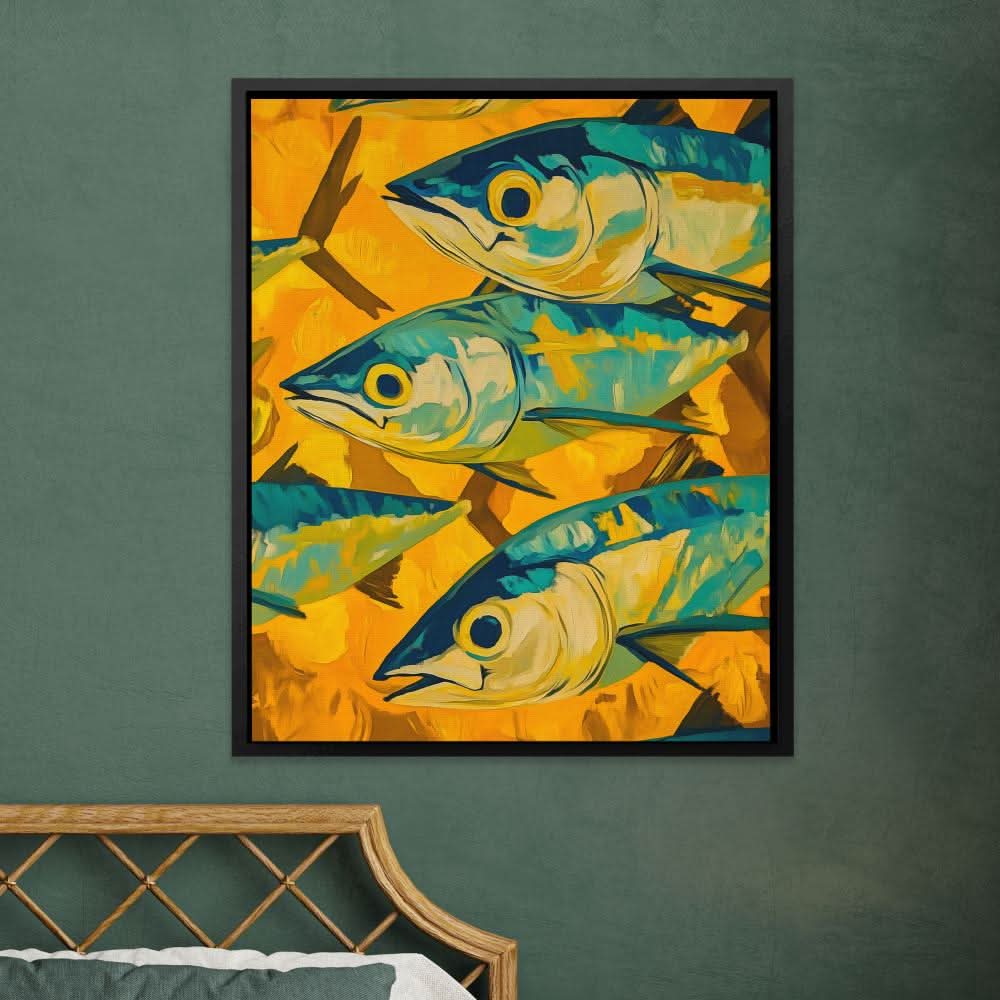 School of Shine - Large Canvas Print