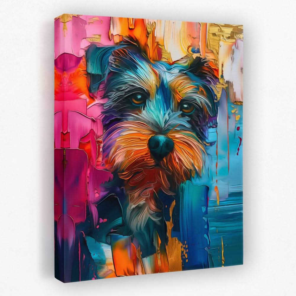 Scottish Fluff - Animals Canvas Wall Art