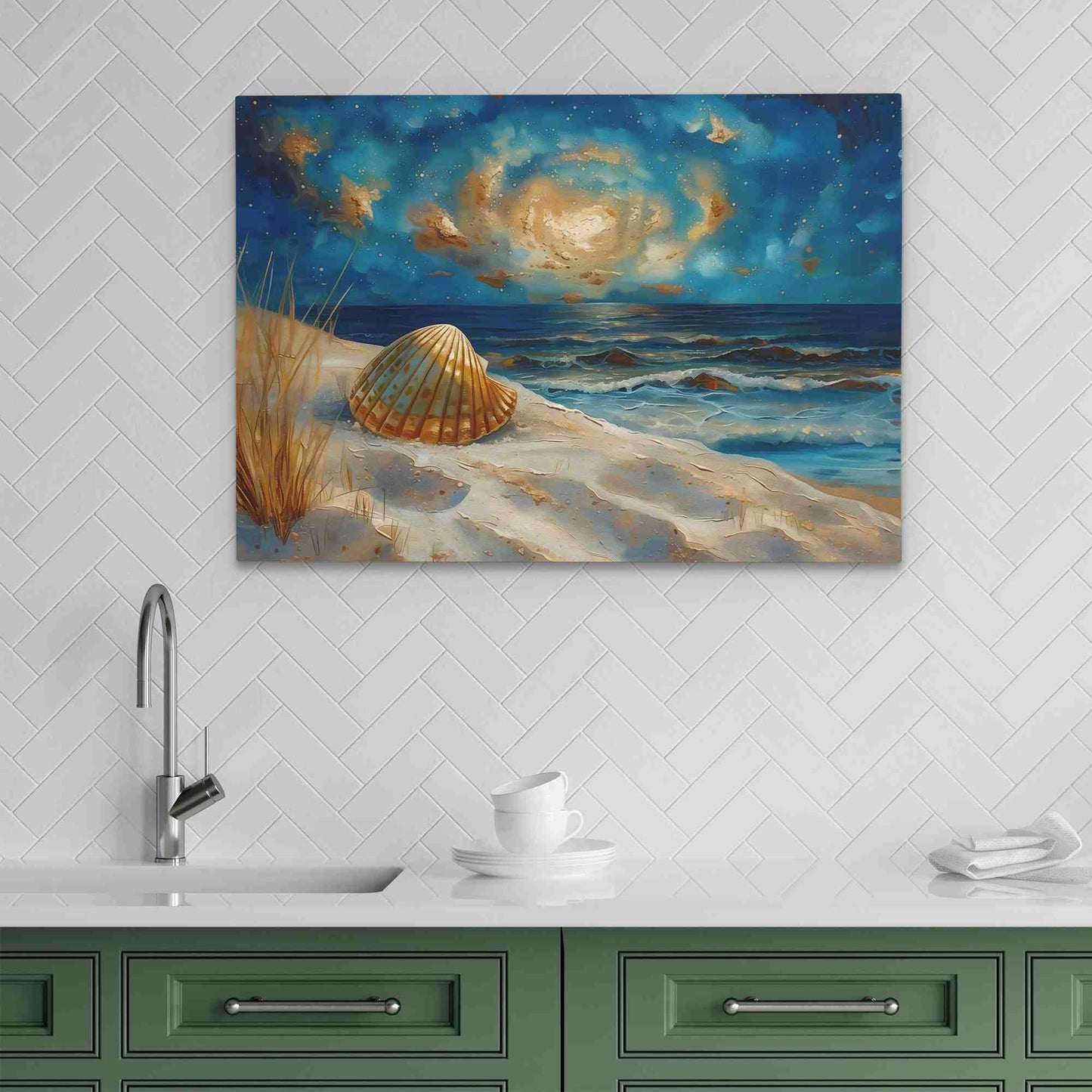 Seashell Beach - Luxury Wall Art