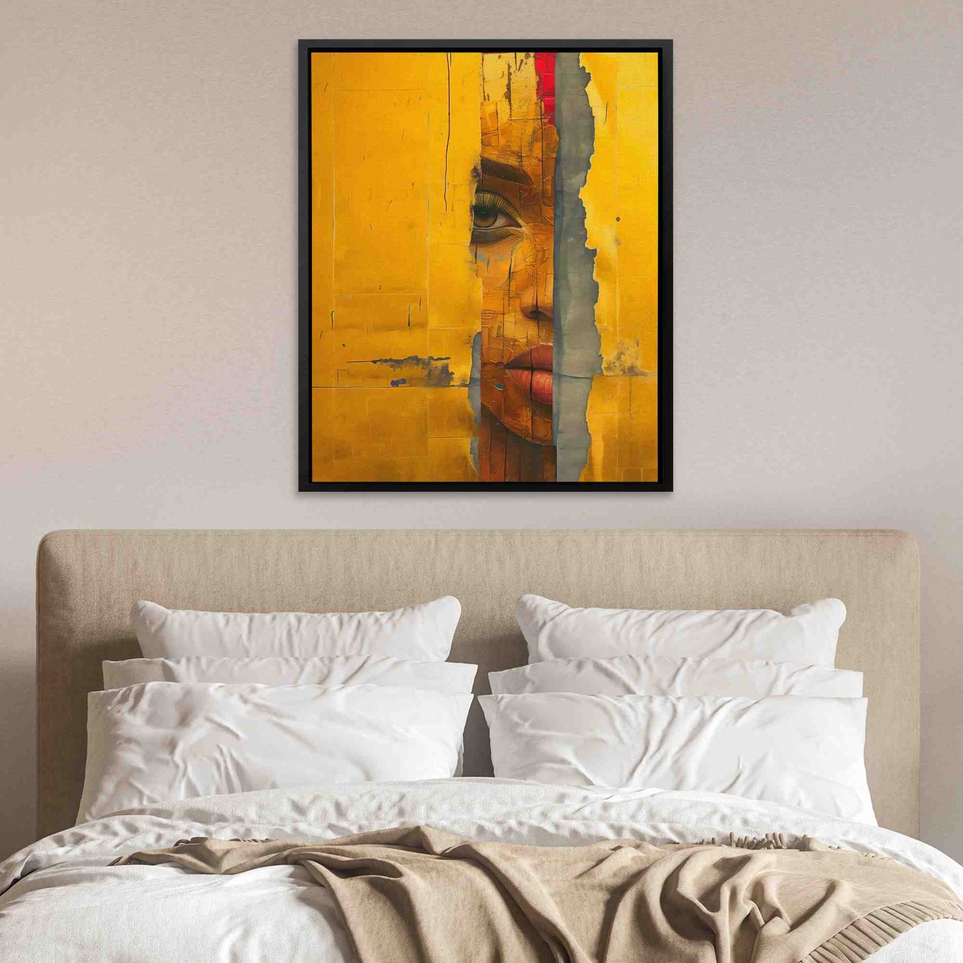Self Reflections - Large Abstract Canvas Print