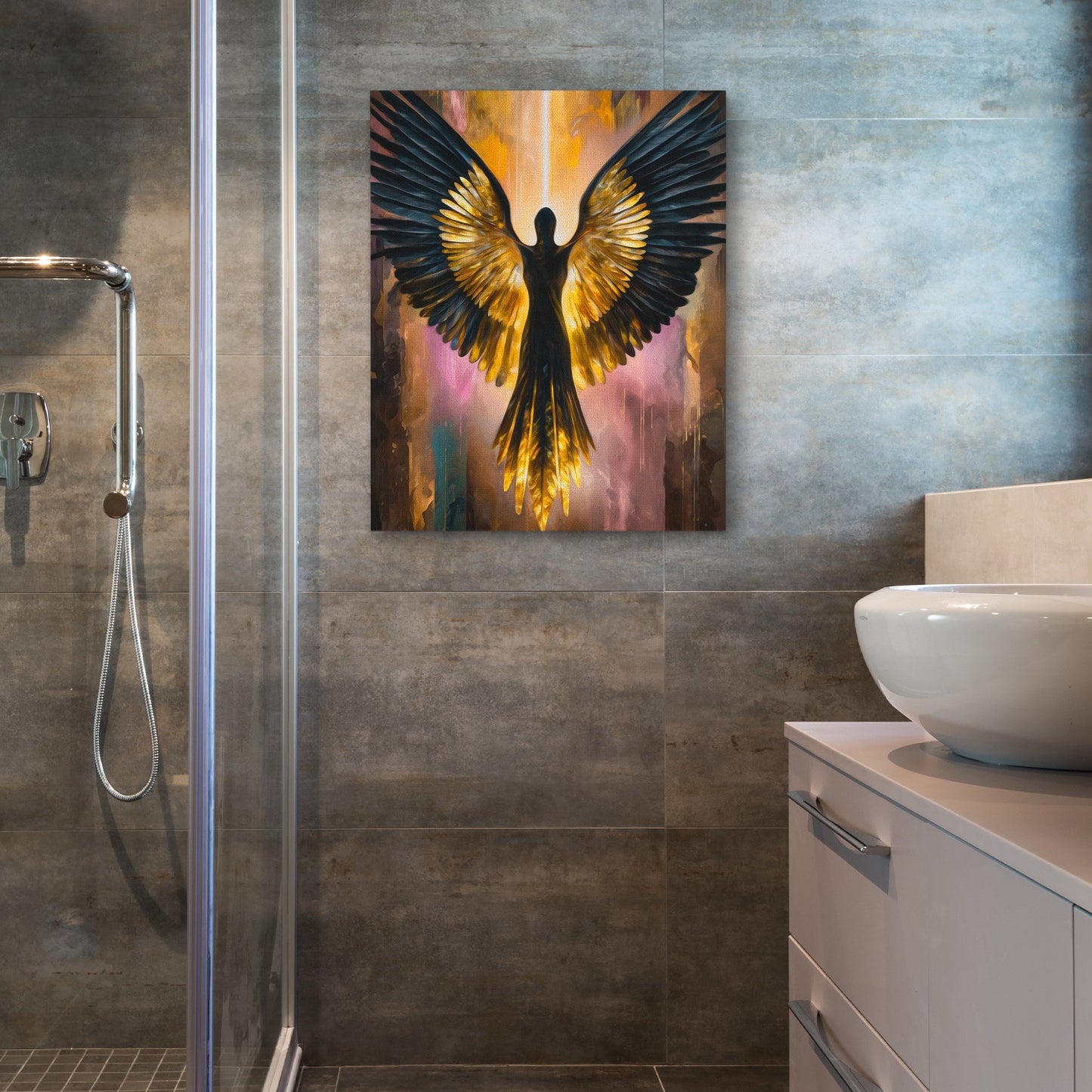 Seraph's Dawn Light - Luxury Wall Art