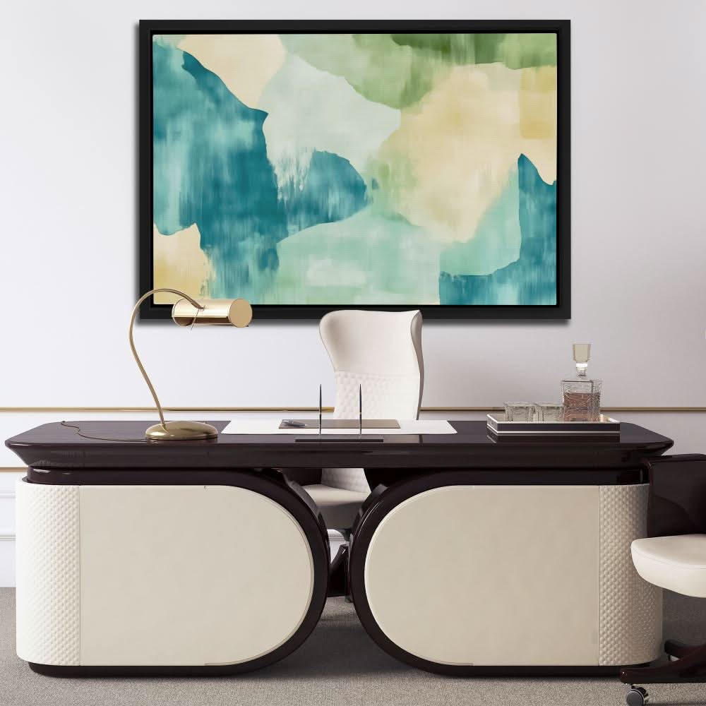 Serene Earth Tones - Minimalist Earth Tones Canvas Wall Art