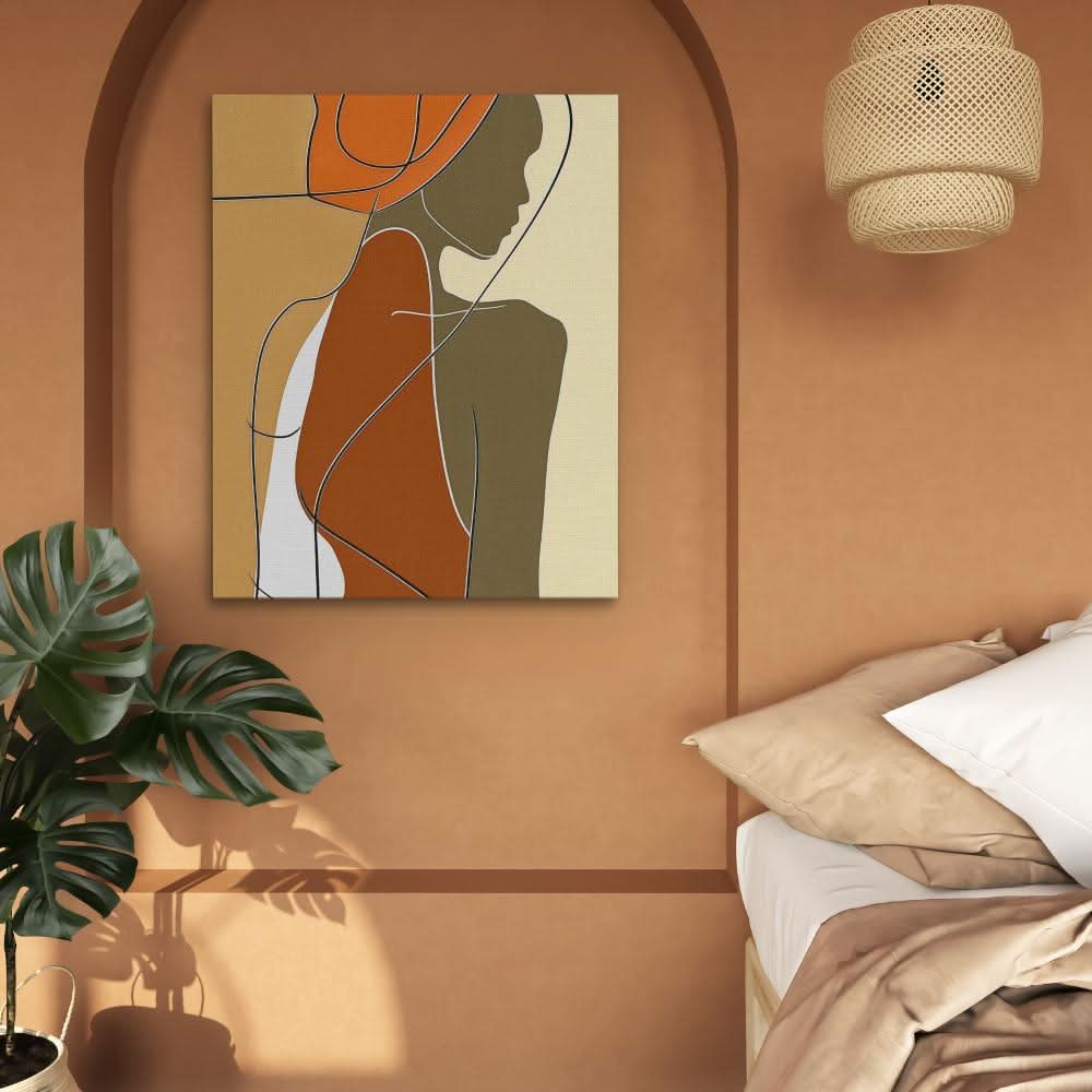 Serene Melody - Beige Wall Art