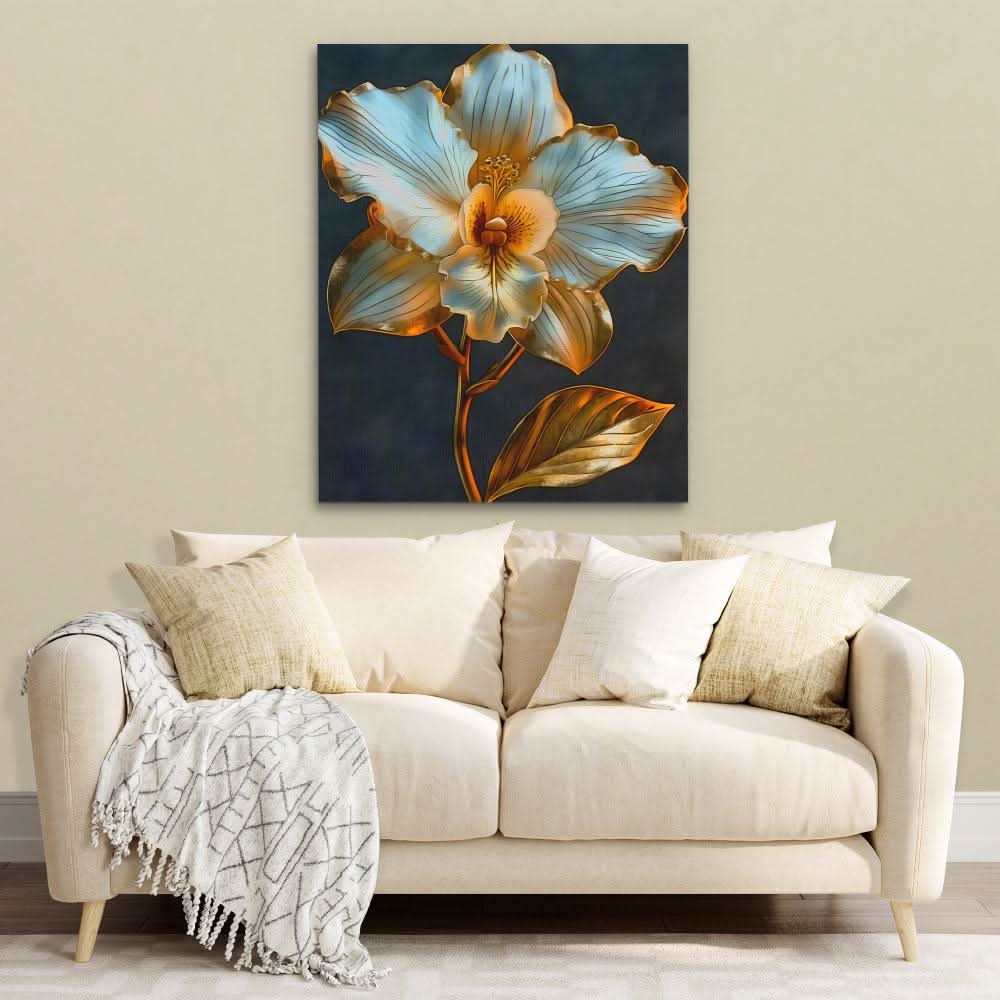 Serene Spirit - Nature Wall Art in Black Frame