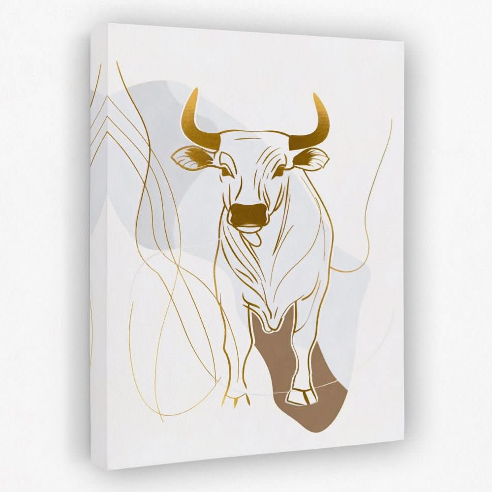 Serene Strength - Albino Canvas Wall Art