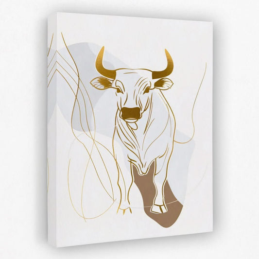 Serene Strength - Albino Canvas Wall Art