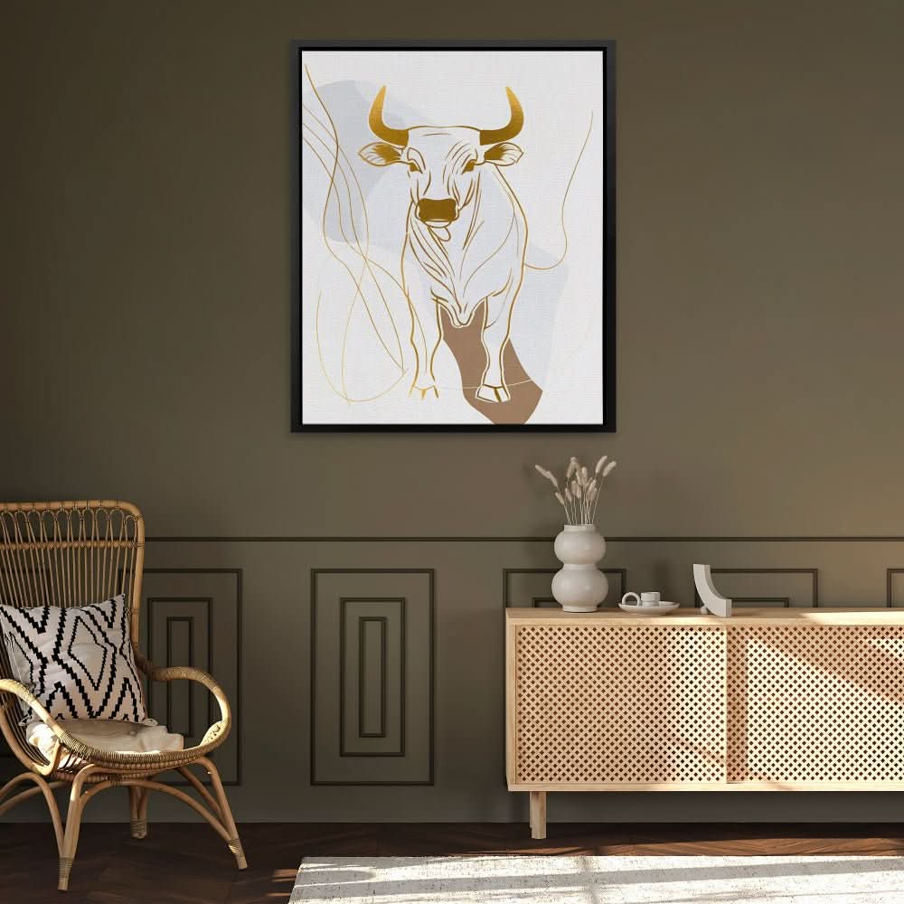 Serene Strength - Large Contemporary Canvas Print