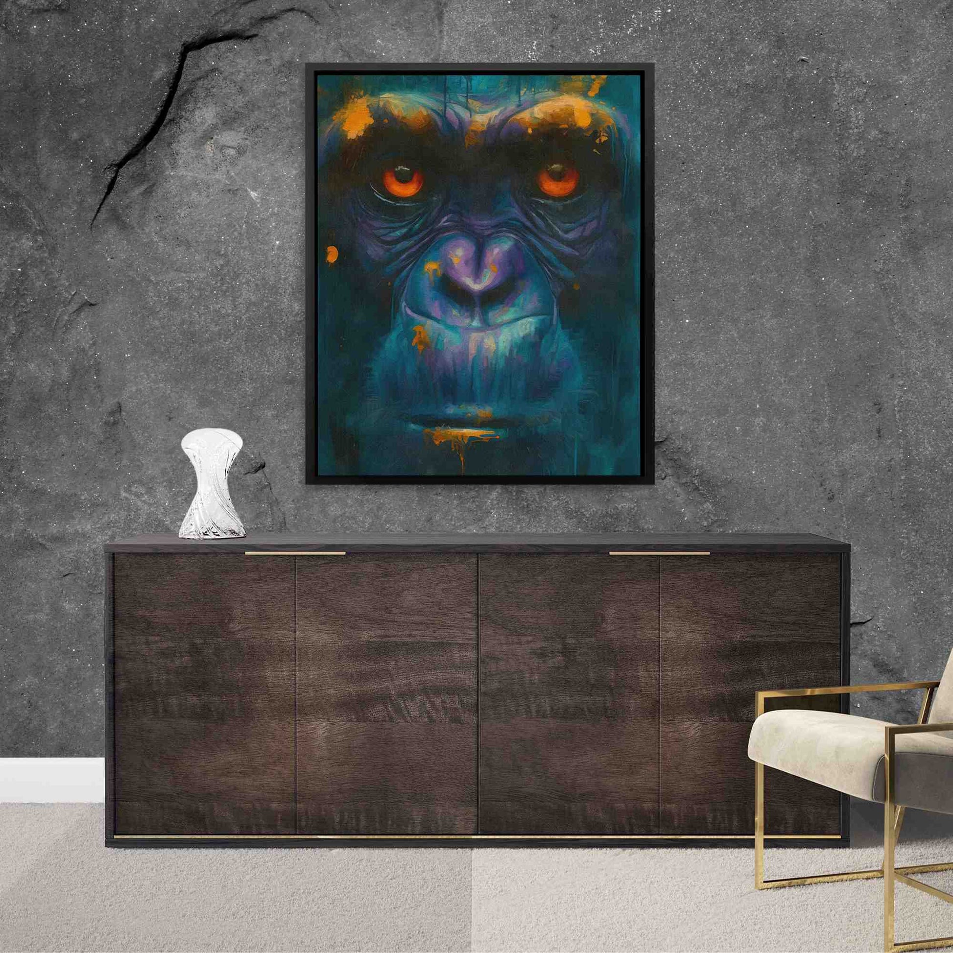 Serious Ape - Africa Art