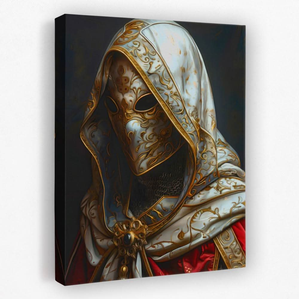 Shadow Guardian - Dark Academia Canvas Wall Art
