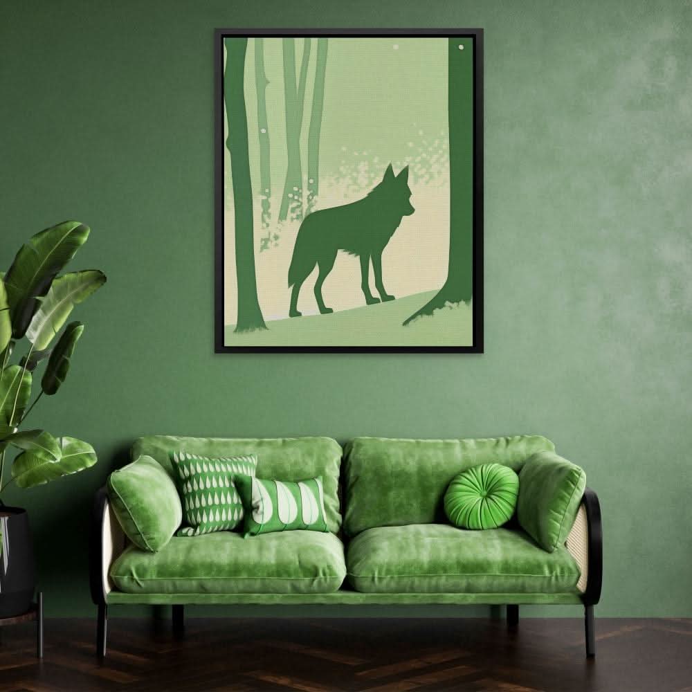 Shadow of a Wolf - Landscapes Art
