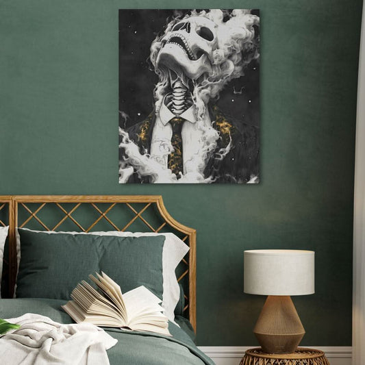 Shadow Soul - Abstract Wall Art in Black Frame