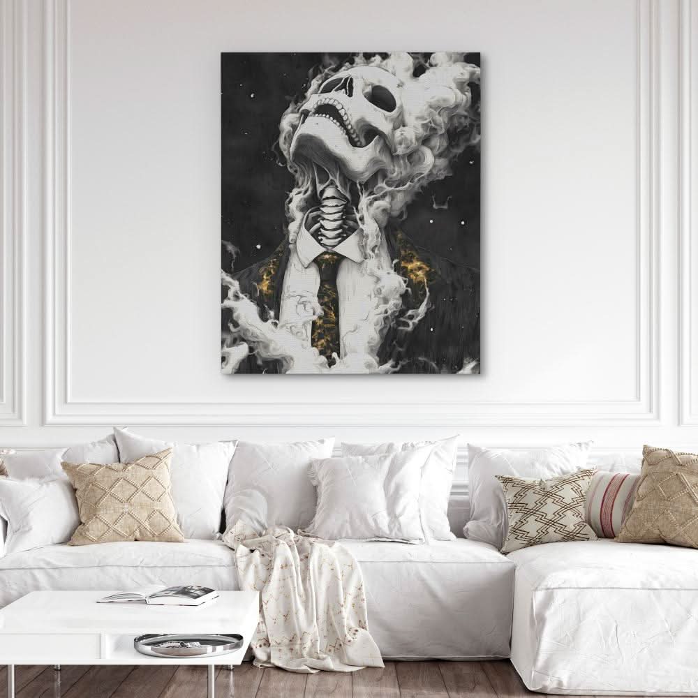 Shadow Soul - Large Abstract Canvas Print