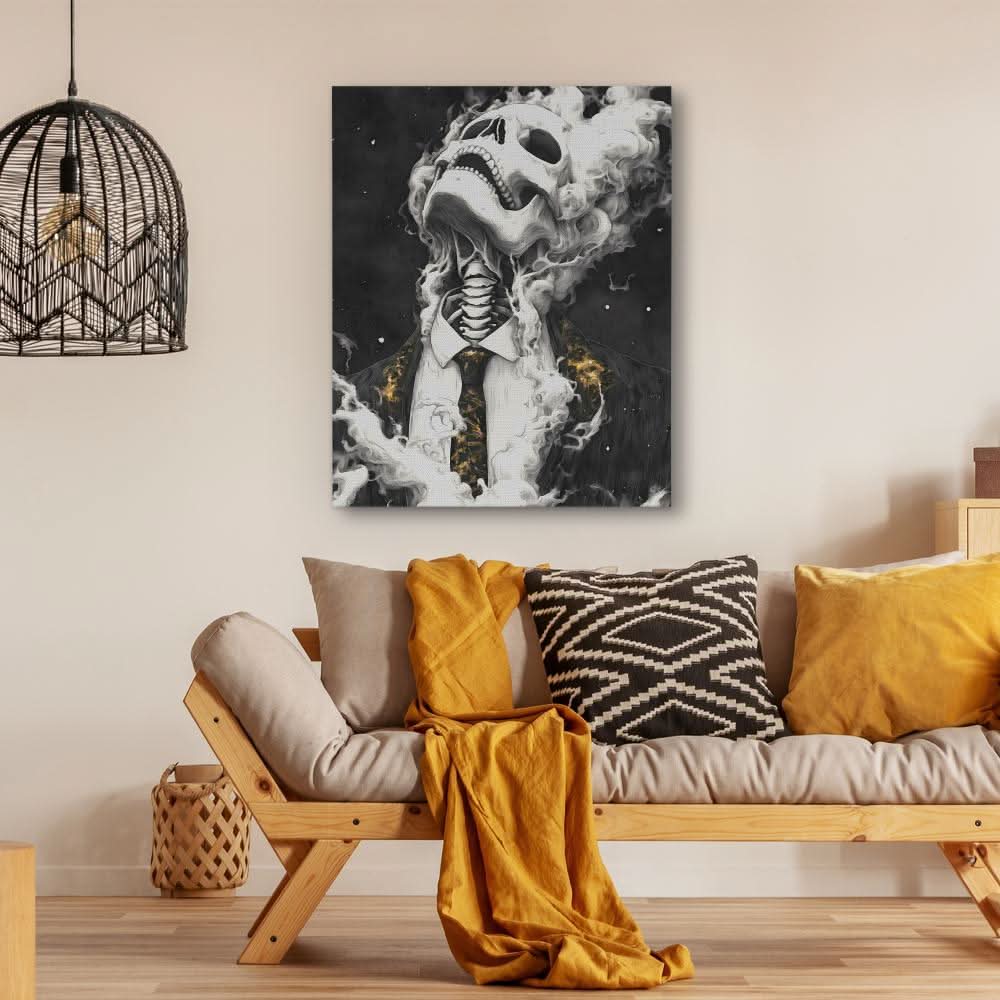 Shadow Soul - Dark Academia Canvas Print