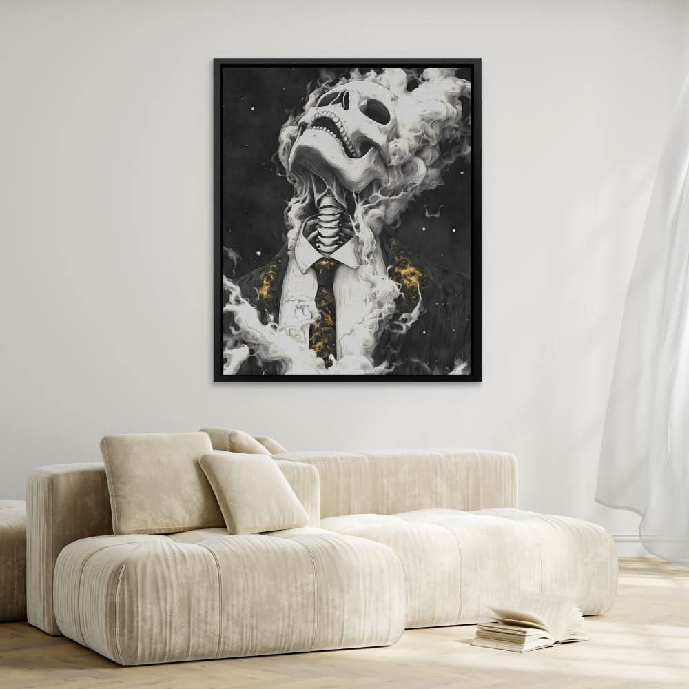 Shadow Soul - Gothic Canvas Wall Art